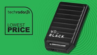 Black external hard disk