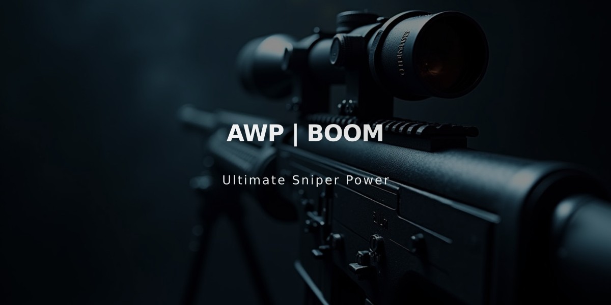 AWP BOOM: The Explosive Orange Sniper Classic