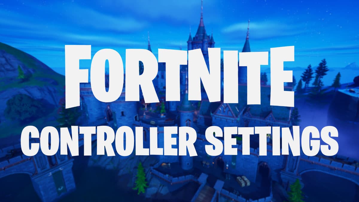 Fortnite controller settings menu