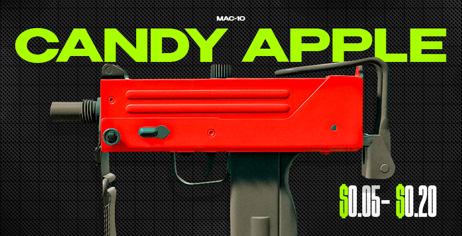 MAC-10 Candy Apple skin