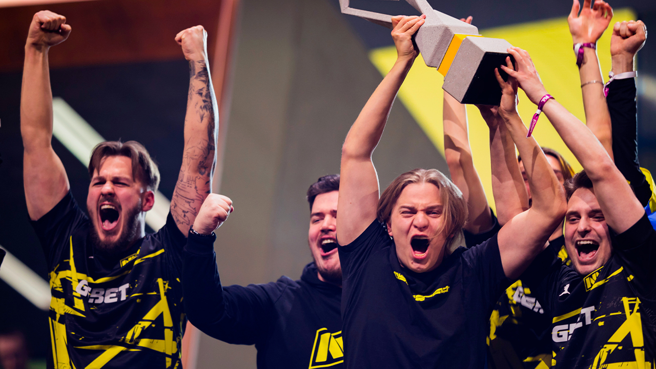 NAVI celebrates PGL Major Copenhagen victory