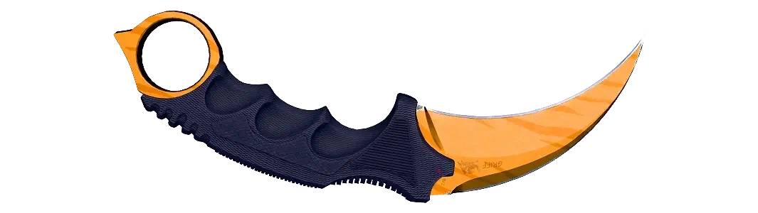 Tiger Tooth Karambit knife