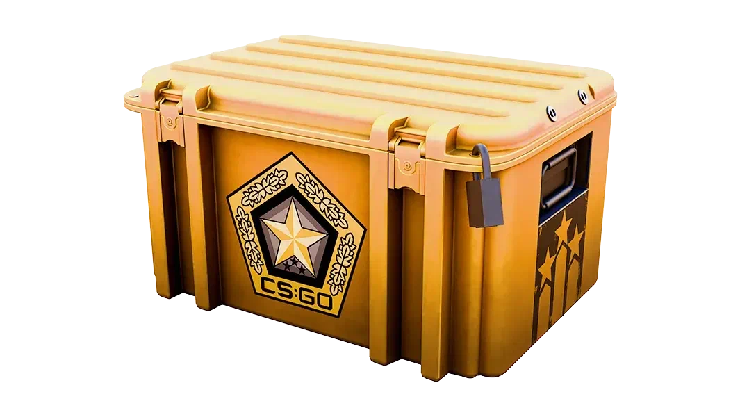 Yellow Gamma Case container