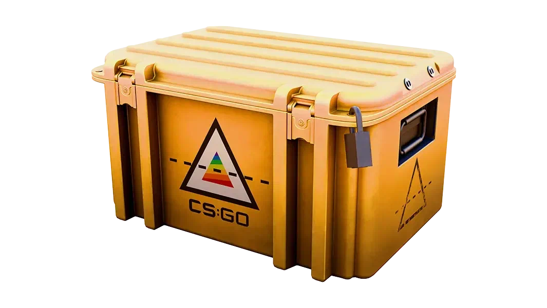 CS:GO Prisma Case yellow box