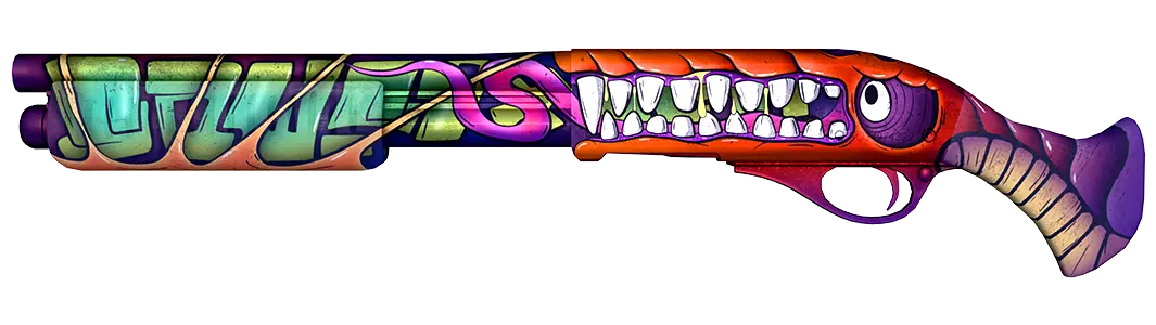 Colorful CS:GO shotgun skin