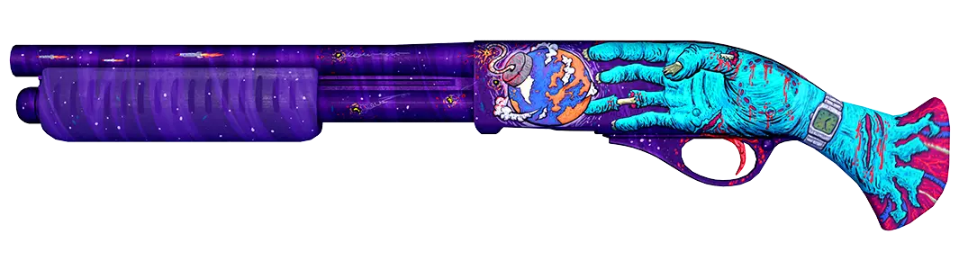 Apocalypto shotgun weapon skin art