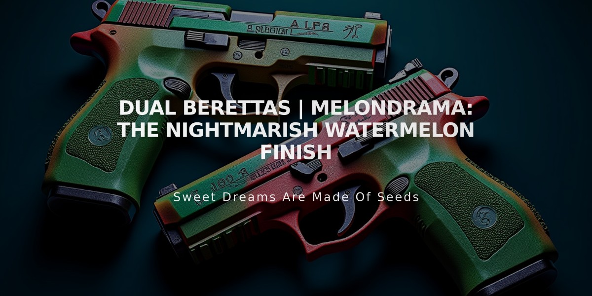 Dual Berettas | Melondrama: The Nightmarish Watermelon Finish