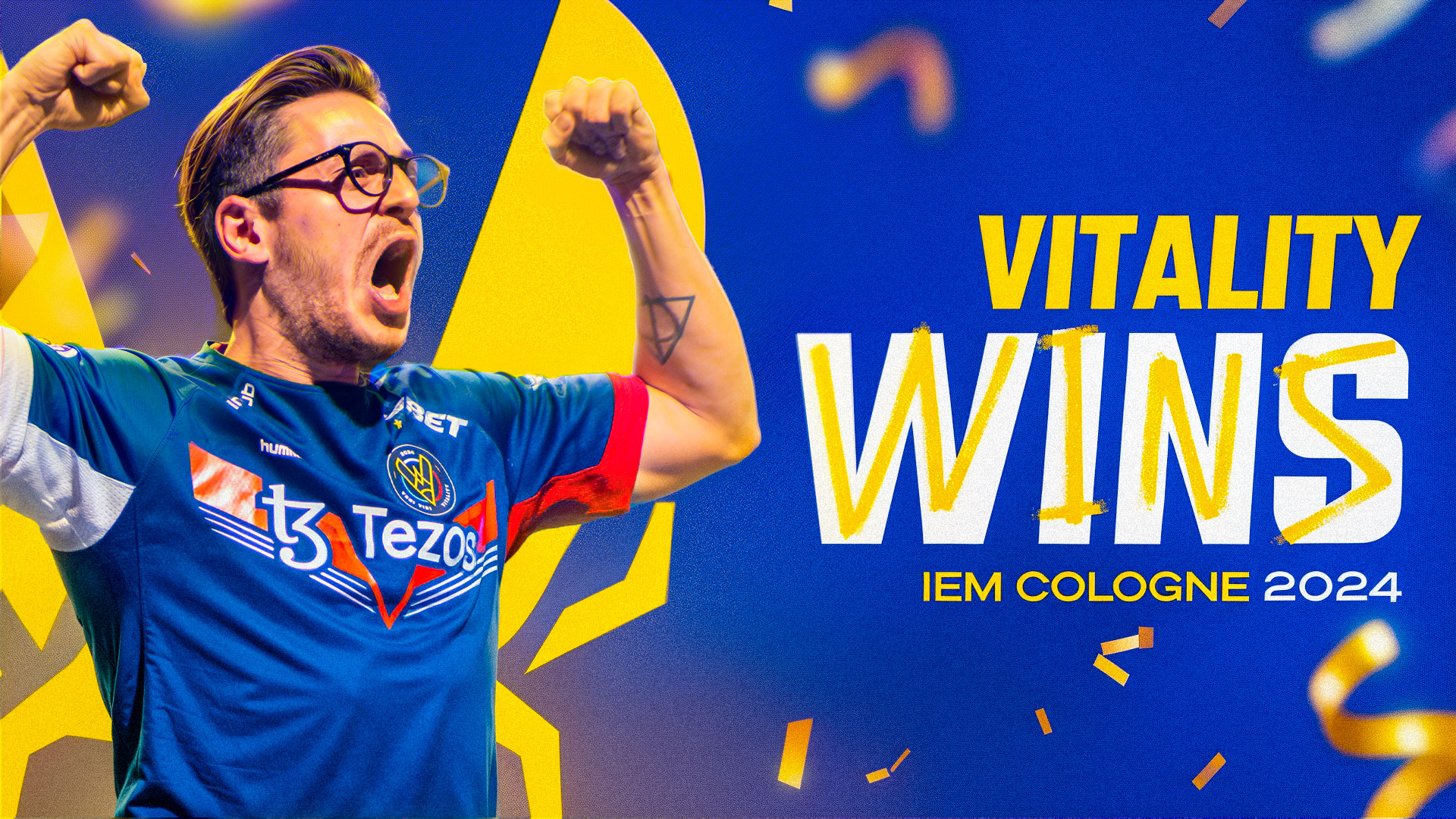 Vitality team celebrates IEM Cologne victory