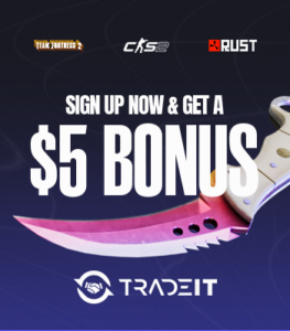 Tradeit signup bonus $5