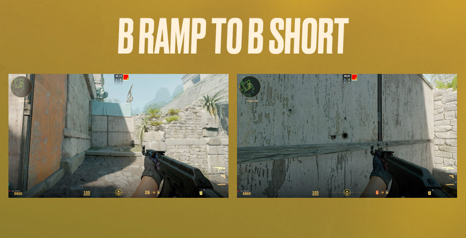 Call of Duty B ramp view