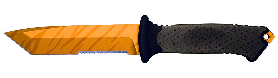 Tiger Tooth knife skin