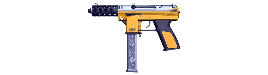 Yellow and black Fuel Injector pistol