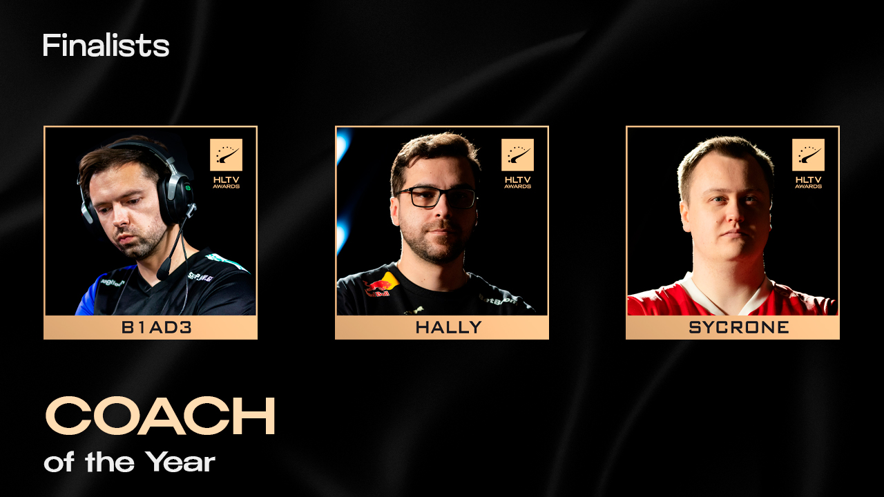 HLTV Coach of the Year finalists