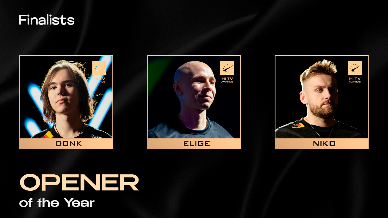 Three esports Opener finalists