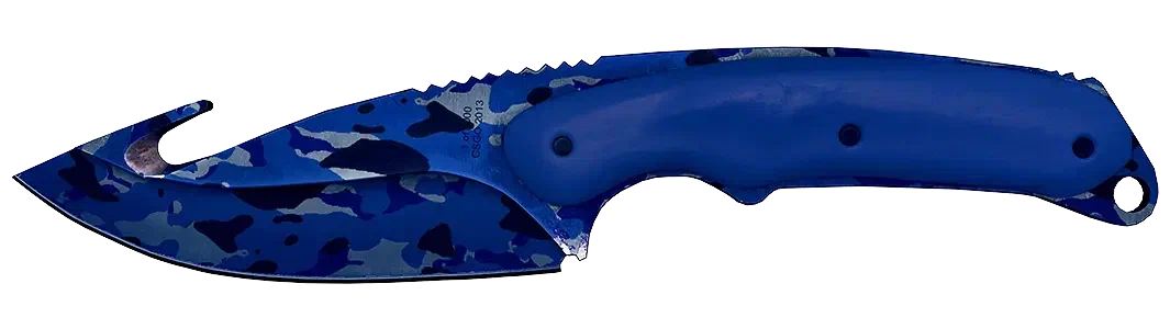 Blue CS:GO Bright Water knife skin