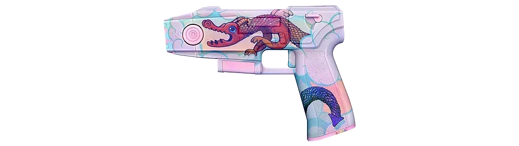 Dragon Snore painted weapon skin