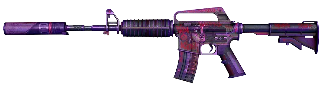 Purple-tinted Night Terror handgun