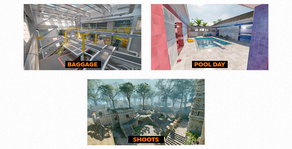 Counter-Strike Arms Race maps collection