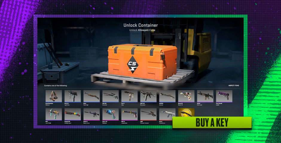 Unlock Container button