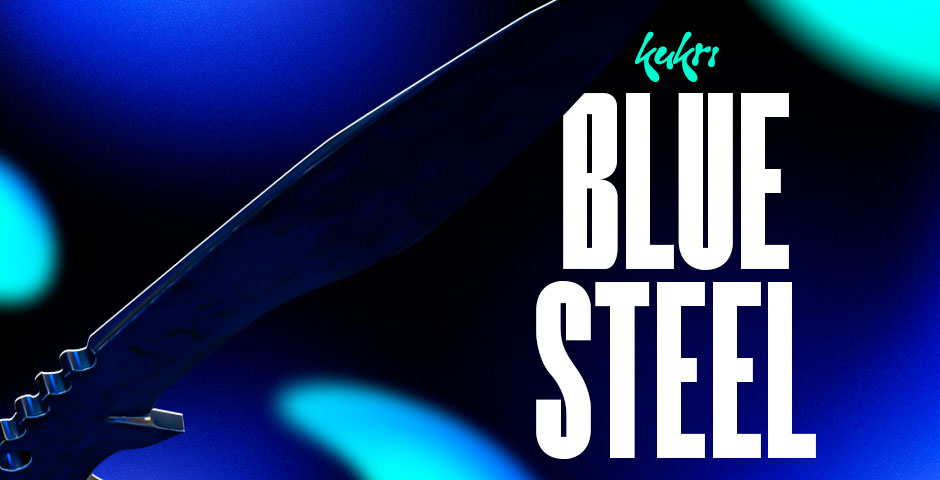 Blue Steel knife logo