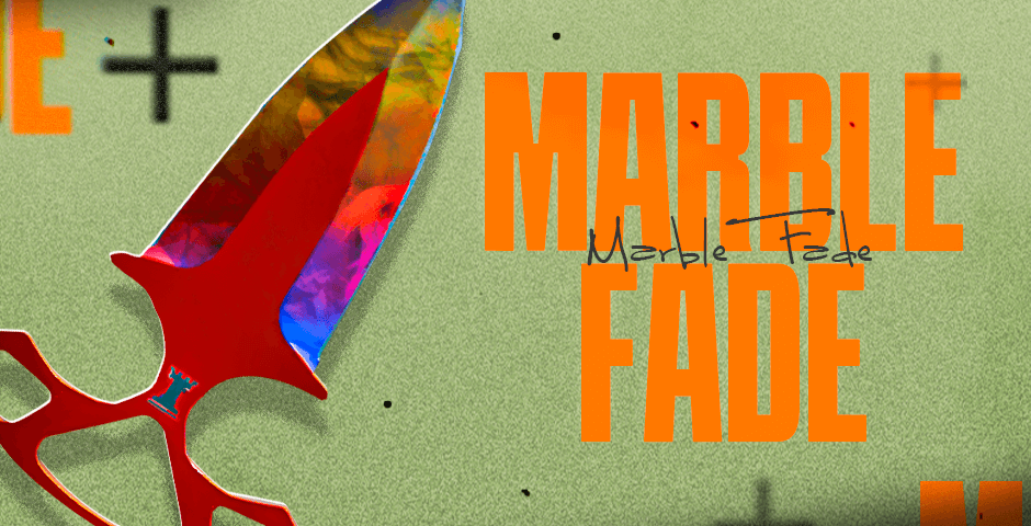 Marble Fade knife skin pattern