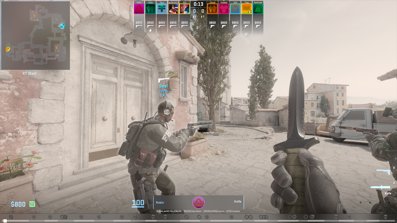 In-game demo viewer screenshot CS2