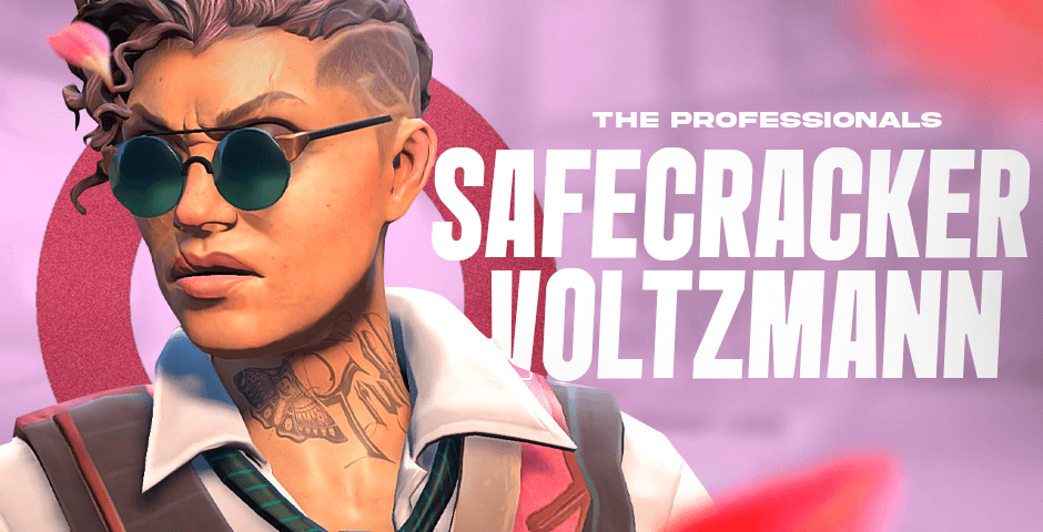 Safecracker Voltzmann character from Professionals game