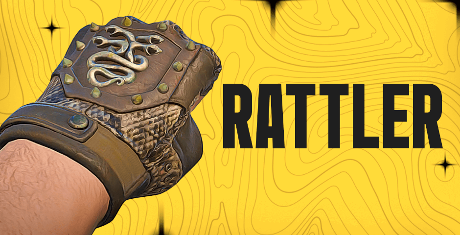 Fortnite Rattler gaming gloves