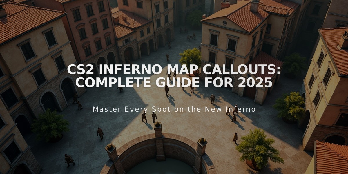 CS2 Inferno Map Callouts: Complete Guide for 2025