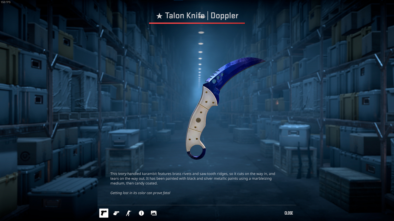 Doppler Talon Knife Phase 4