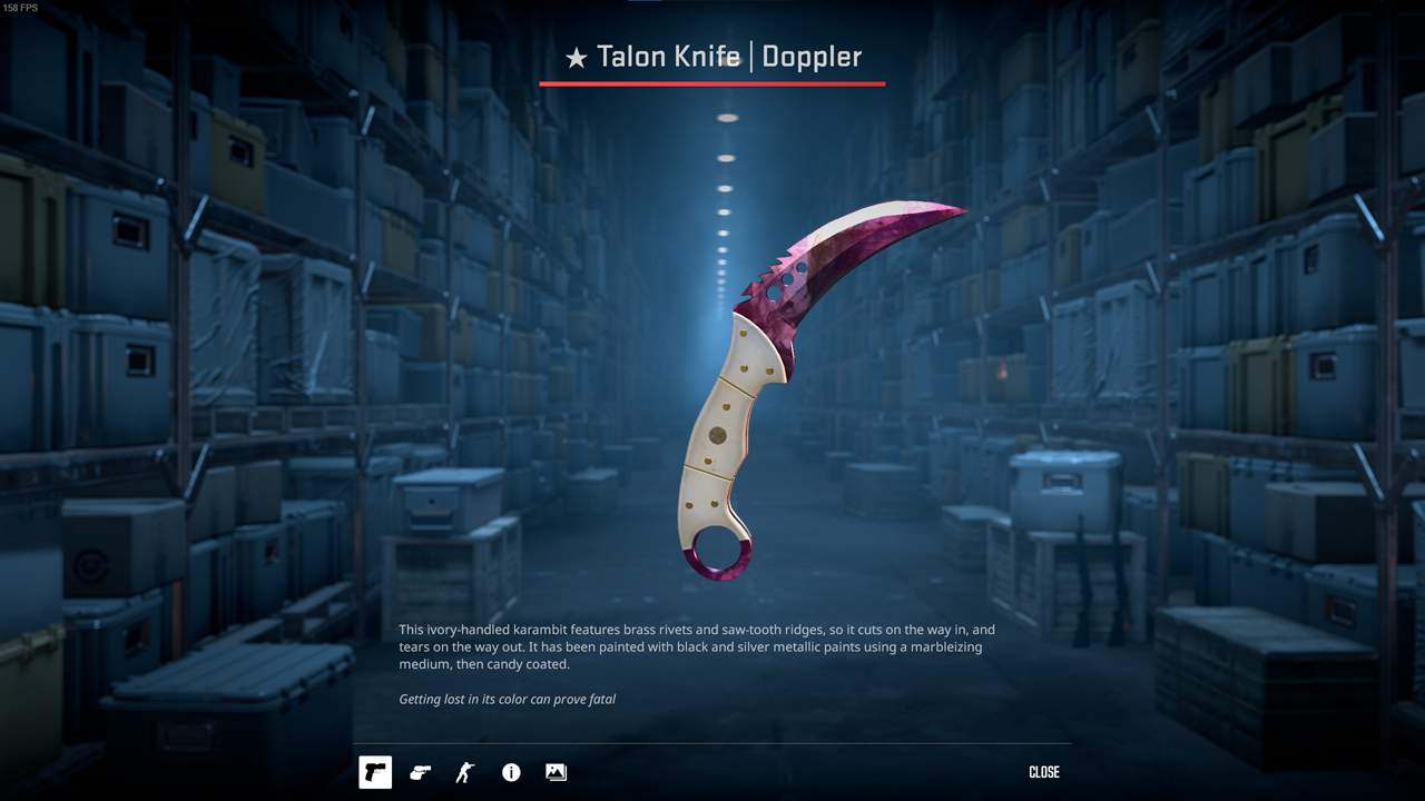 CS:GO Phase 2 Doppler knife skin