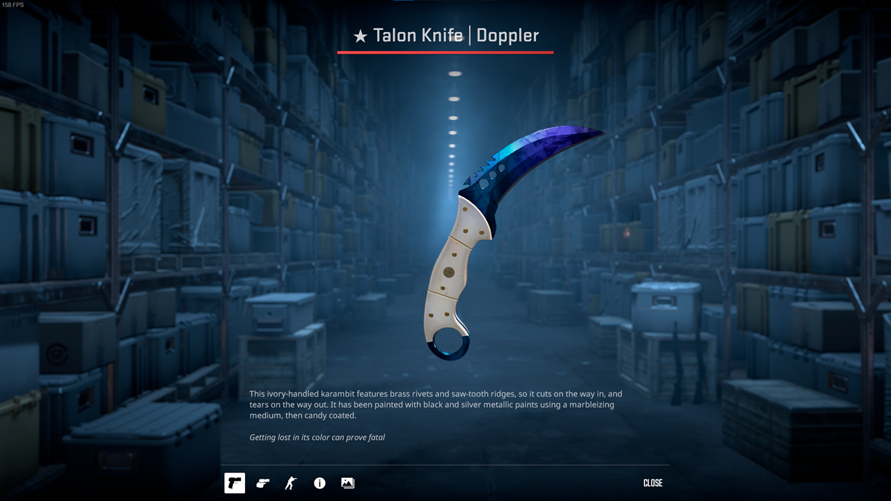 Talon Knife Doppler Phase 3