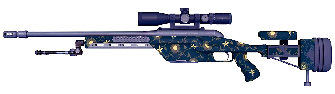 Sea Calico sniper rifle skin