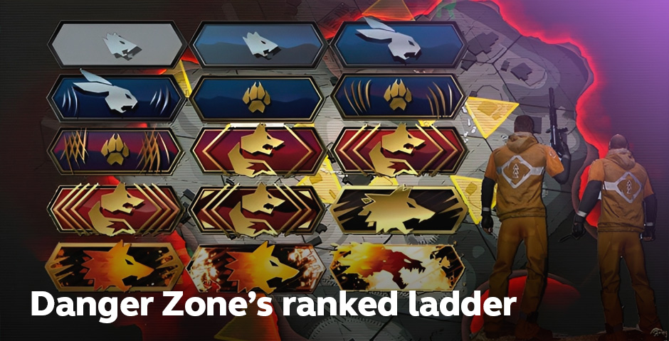 CS:GO Danger Zone rank system