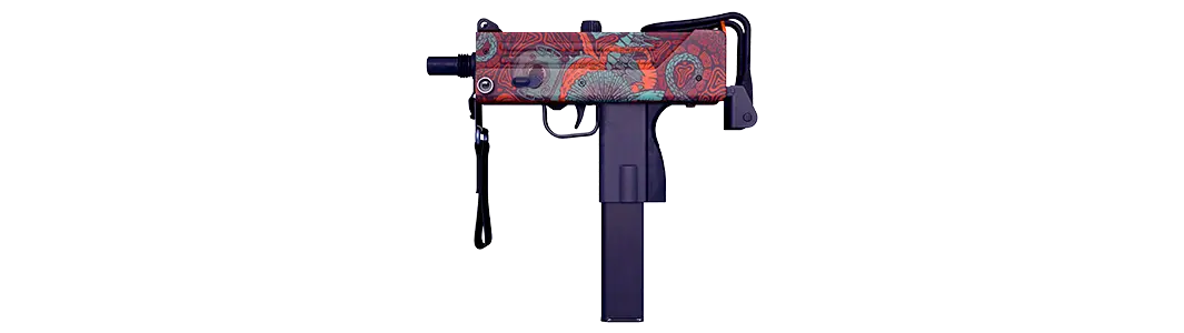 Paint-splattered SMG Last Dive skin