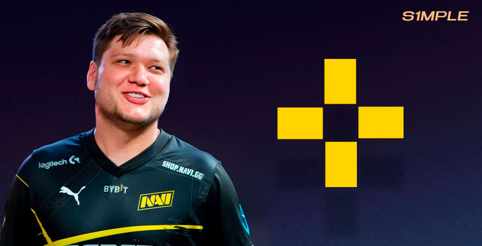 s1mple in dark clothing