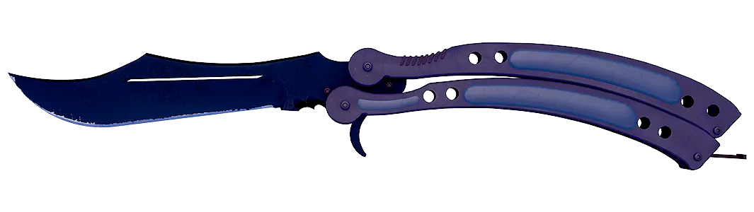 Dark butterfly knife weapon skin