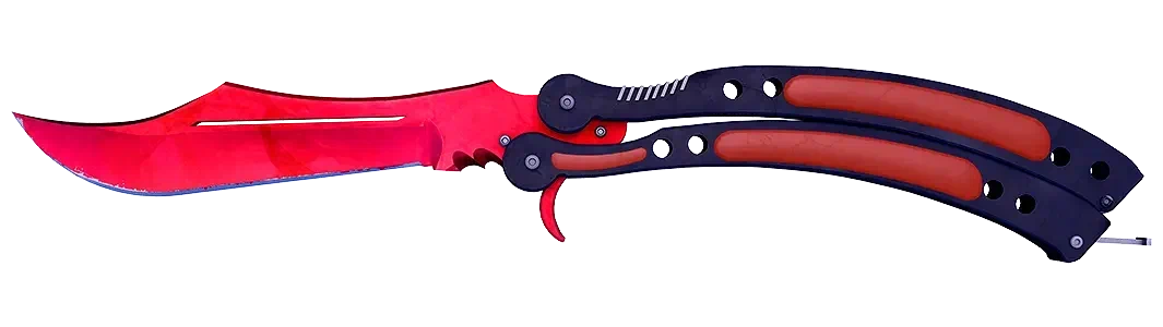 Ruby butterfly knife skin Doppler