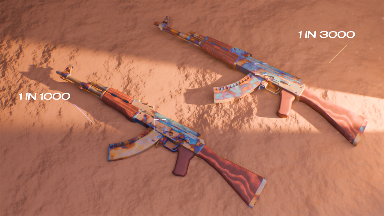 Blue gem AK-47 pattern odds