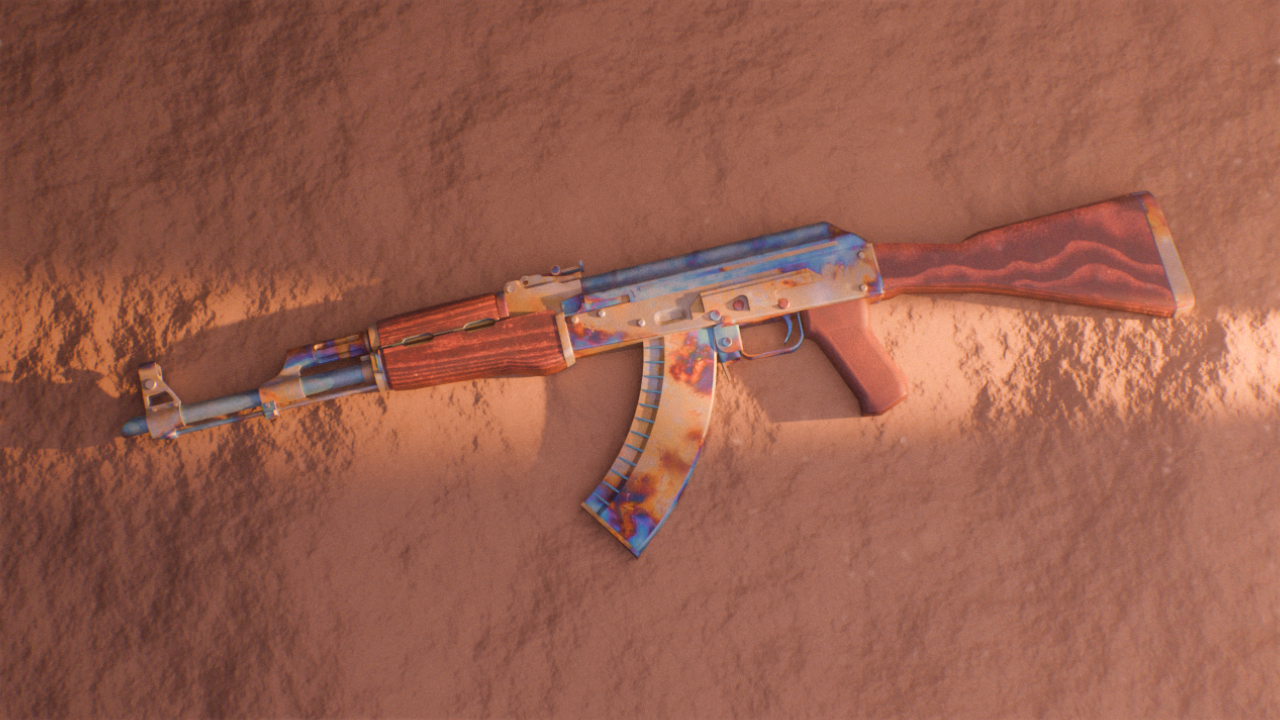 Blue Gem AK-47 skin