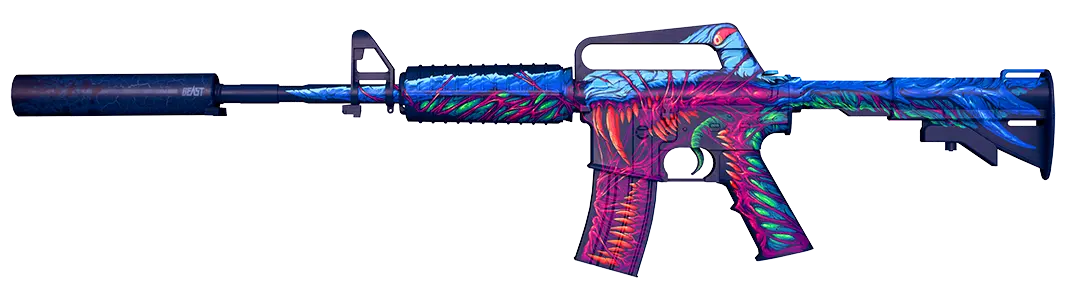 Hyper Beast skin on gun