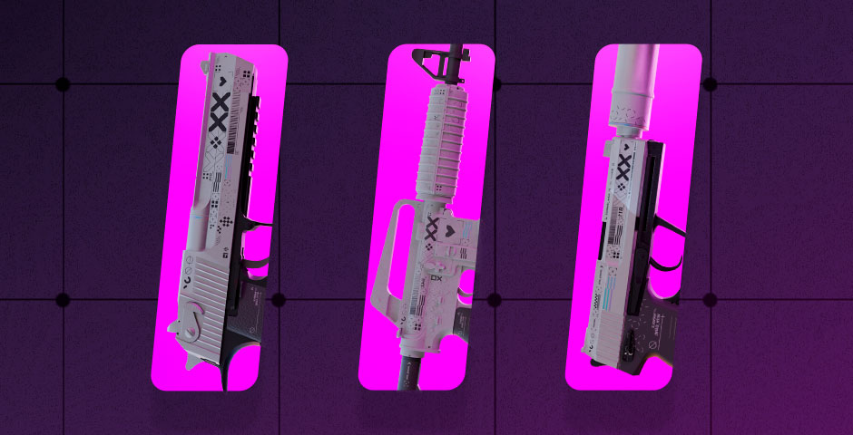 Futuristic Printstream gun skins