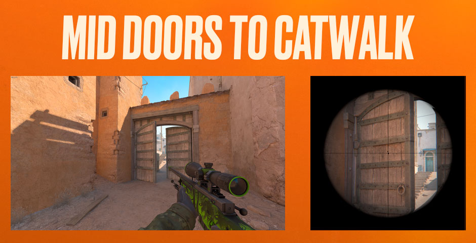 Mid doors to catwalk, Dust