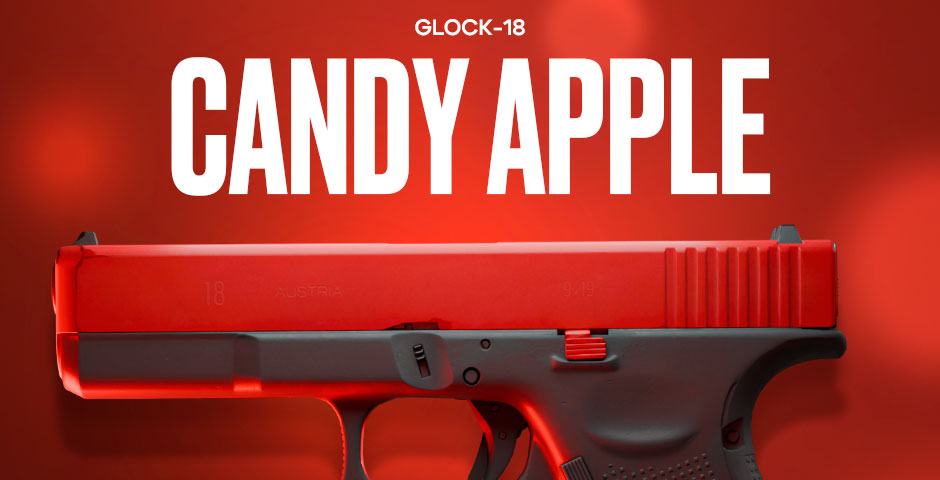 Red Glock-18 Candy Apple skin