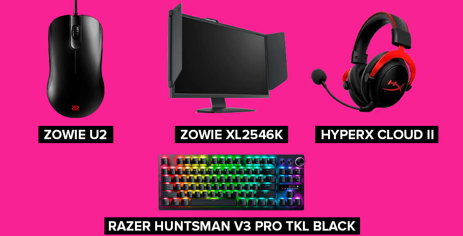 Gaming keyboard and accessories