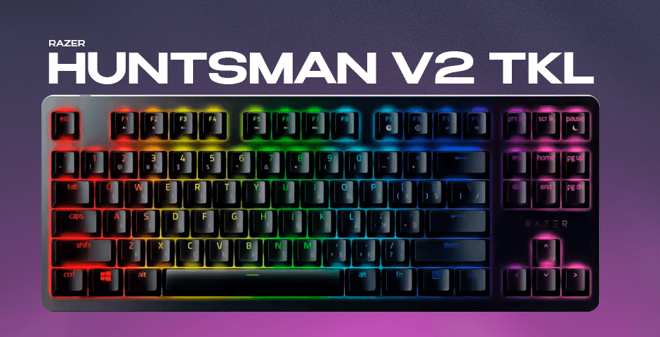 Razer Huntsman V2 TKL gaming keyboard