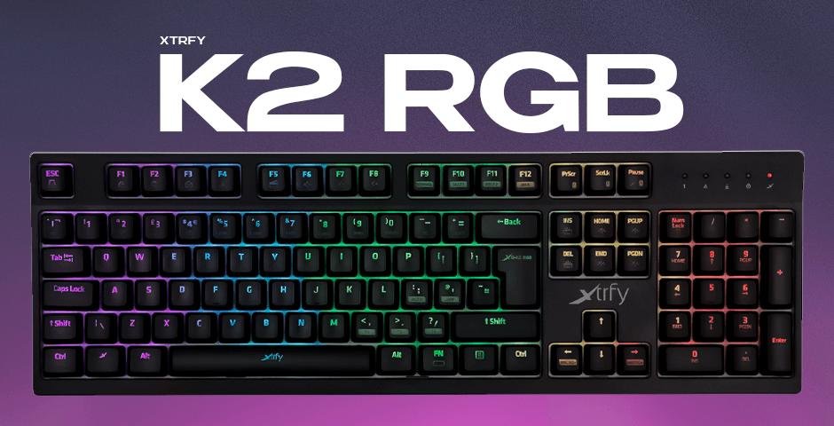 Xtrfy K2 RGB gaming keyboard