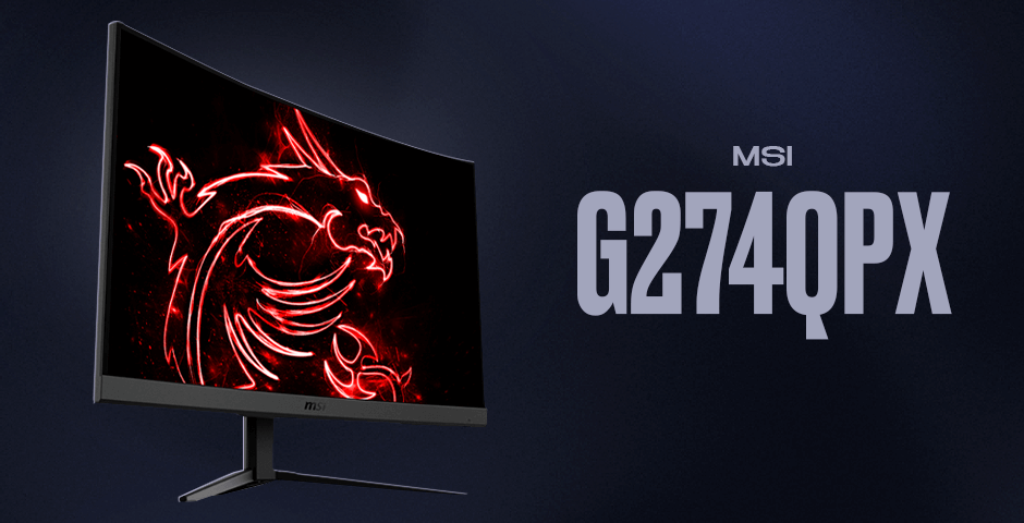 MSI curved gaming monitor