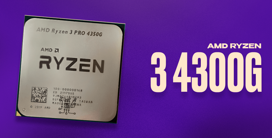 AMD Ryzen 3 4300G processor