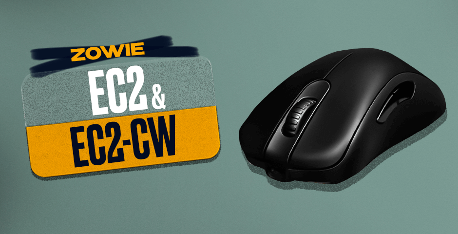 ZOWIE EC2 and EC2-CW gaming mice